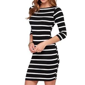 Nautical Striped Navy Sundress